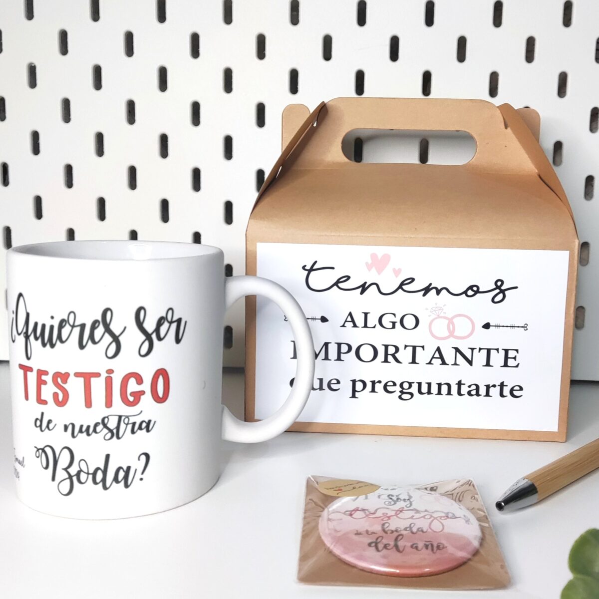 Kit regalo testigos de boda ¿quieres ser testigo de nuestra boda? - Imagen 3