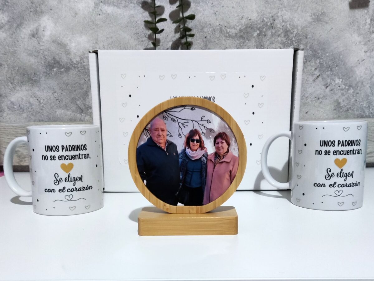 Kit regalo  mujer/ hombre  padrino y madrina - Imagen 8