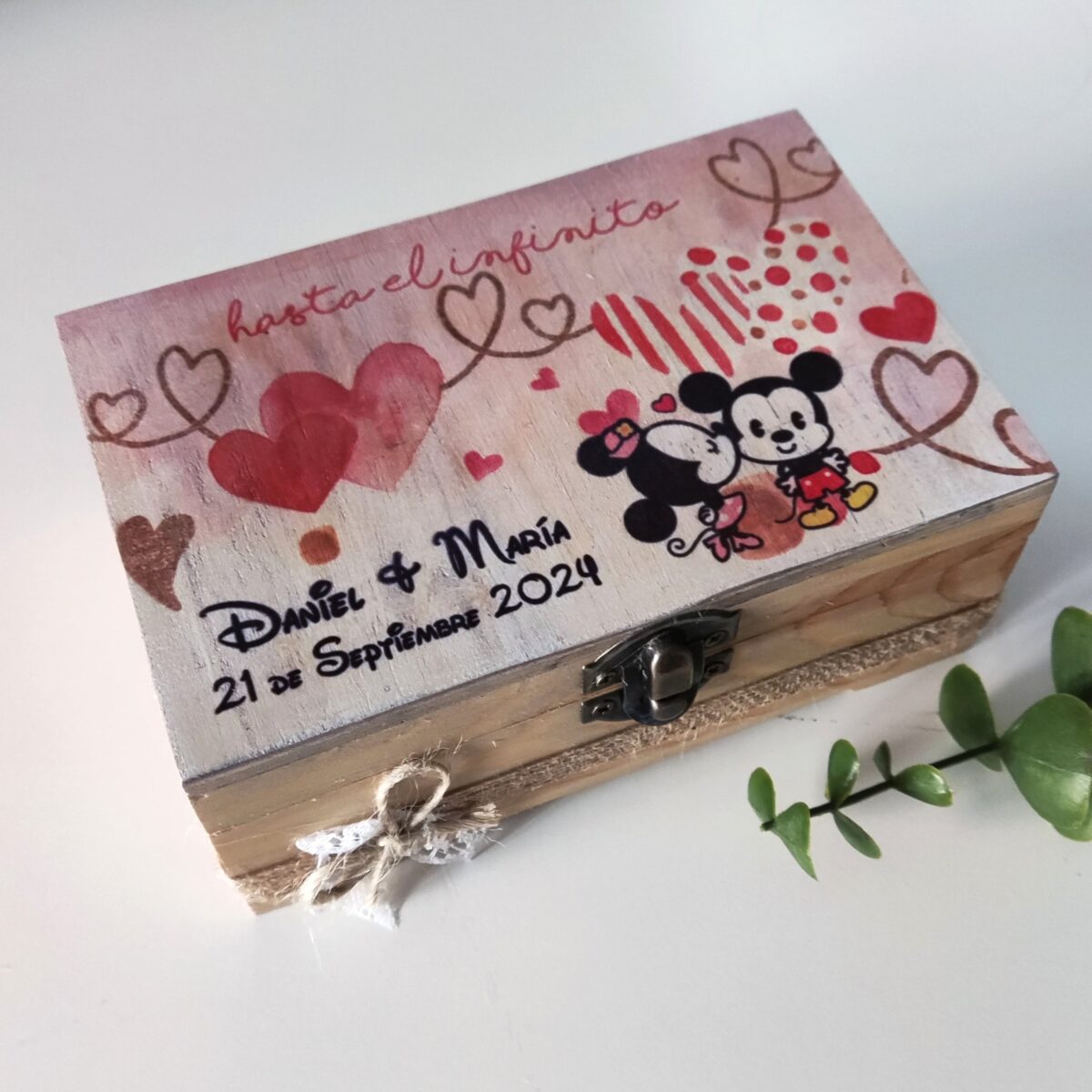 Caja porta arras o alianzas personalizada variedad de temáticas - Imagen 4