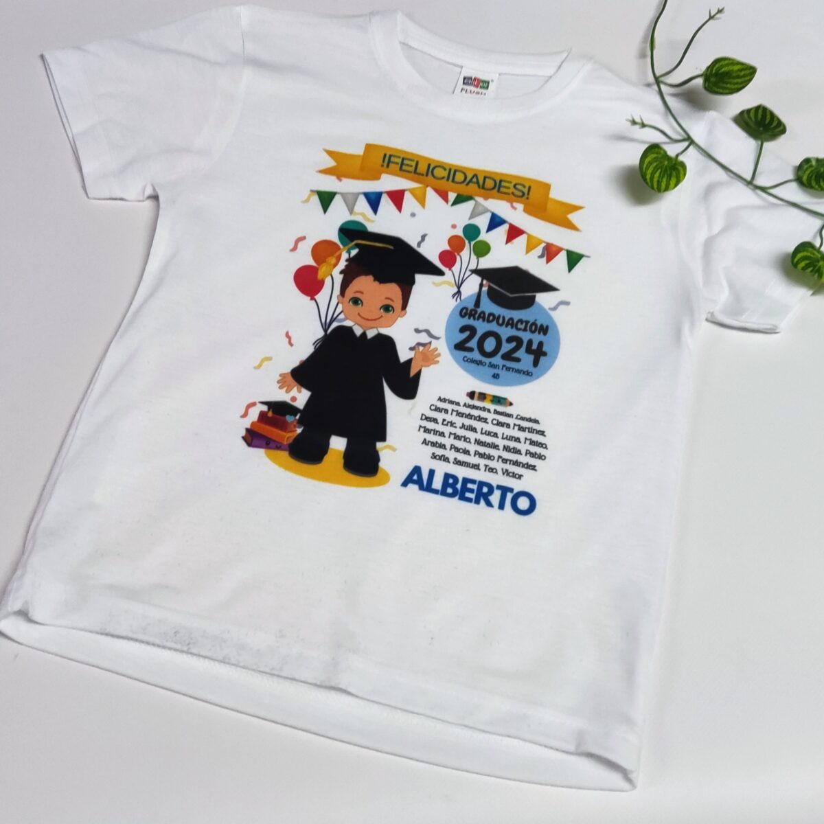 Camiseta niños graduación (MANGA CORTA) - Imagen 4