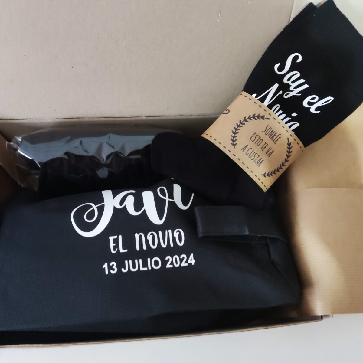 kit hombres ( Bóxer + calcetines + gemelos) - Imagen 9