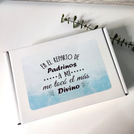 Kit regalo padrino diseño flecha