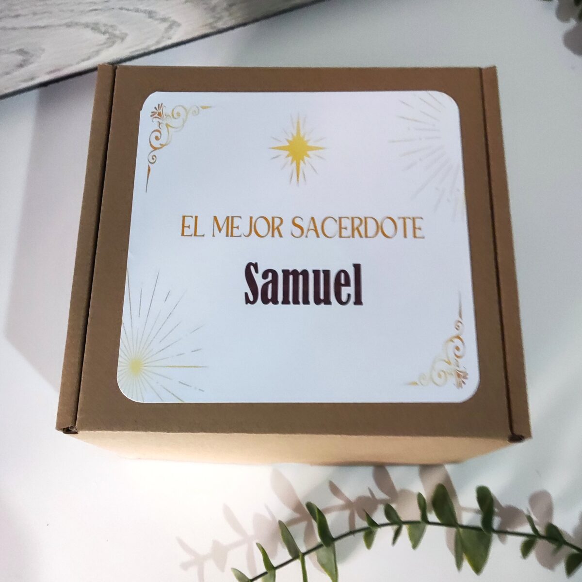 Regalo para sacerdote personalizado diseño Biblia - Imagen 6