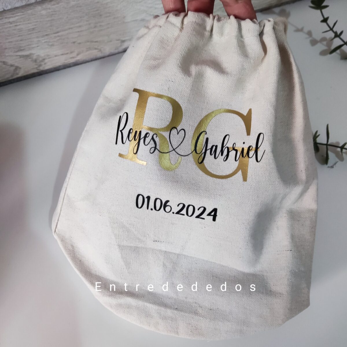 Bolsa limosnera iniciales - Imagen 3