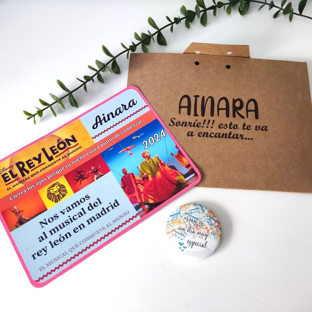 Carta sorpresa personalizada DISEÑOS DESDE CERO - Imagen 3