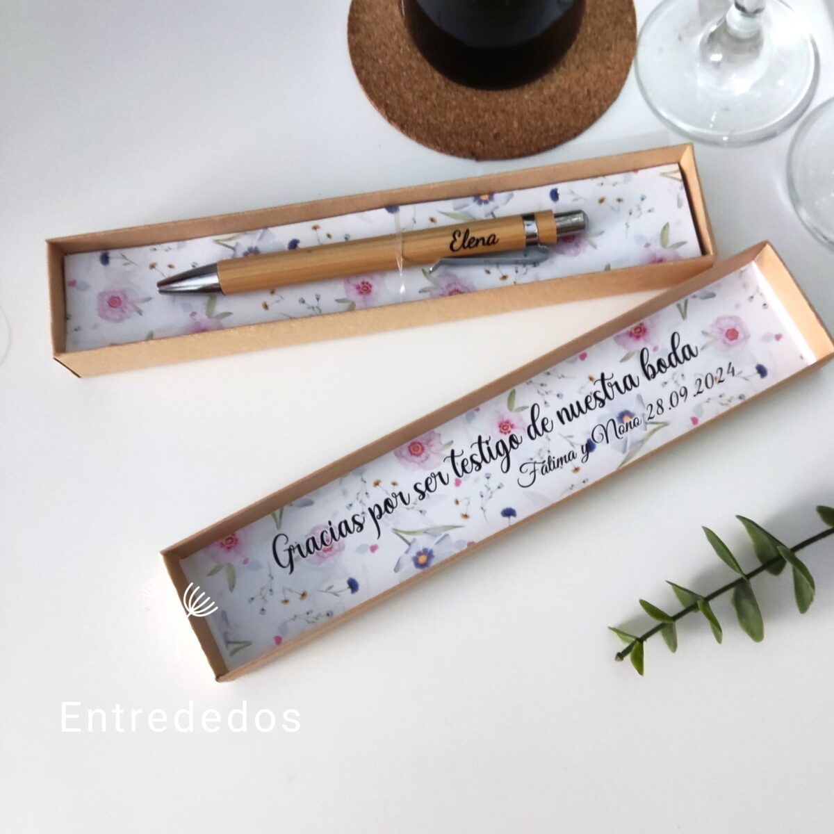 Kit  regalo para testigos ¡tengo algo que preguntarte! - Imagen 3