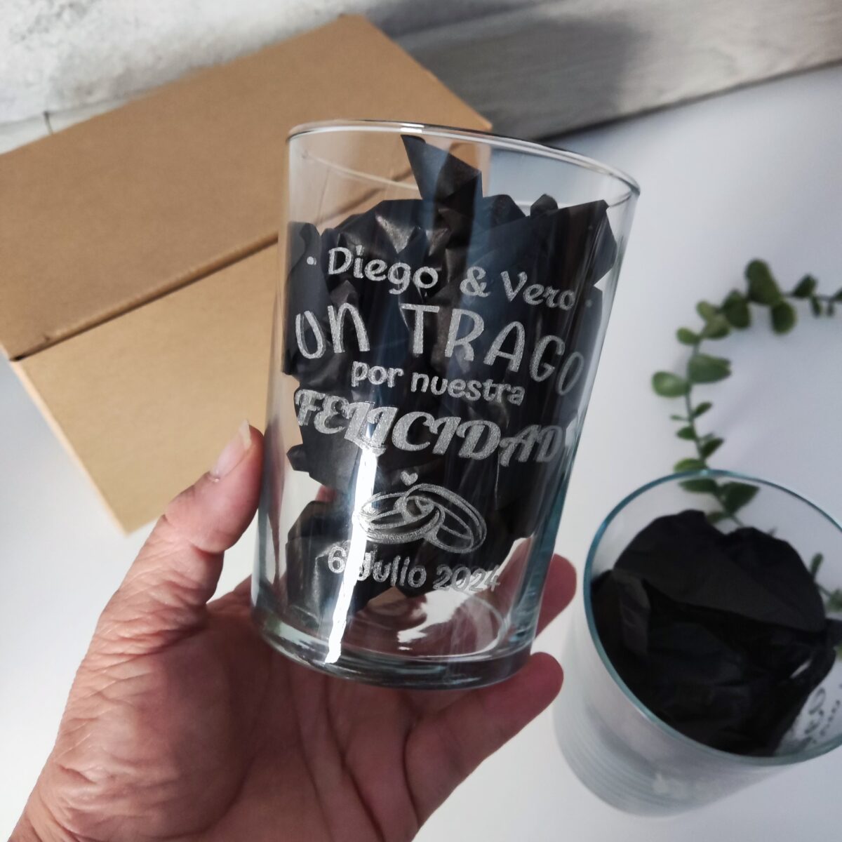 Vasos de cubata grabada con láser - Imagen 5