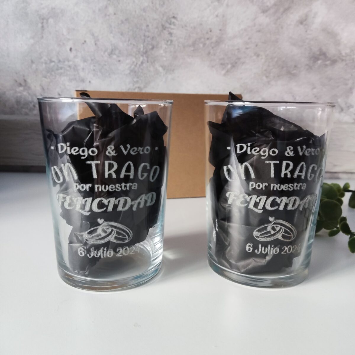 Vasos de cubata grabada con láser - Imagen 4