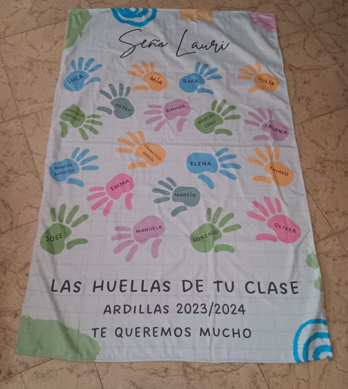 Toallas personalizadas a Full Print  PARA PROFESOR 7 - Imagen 6