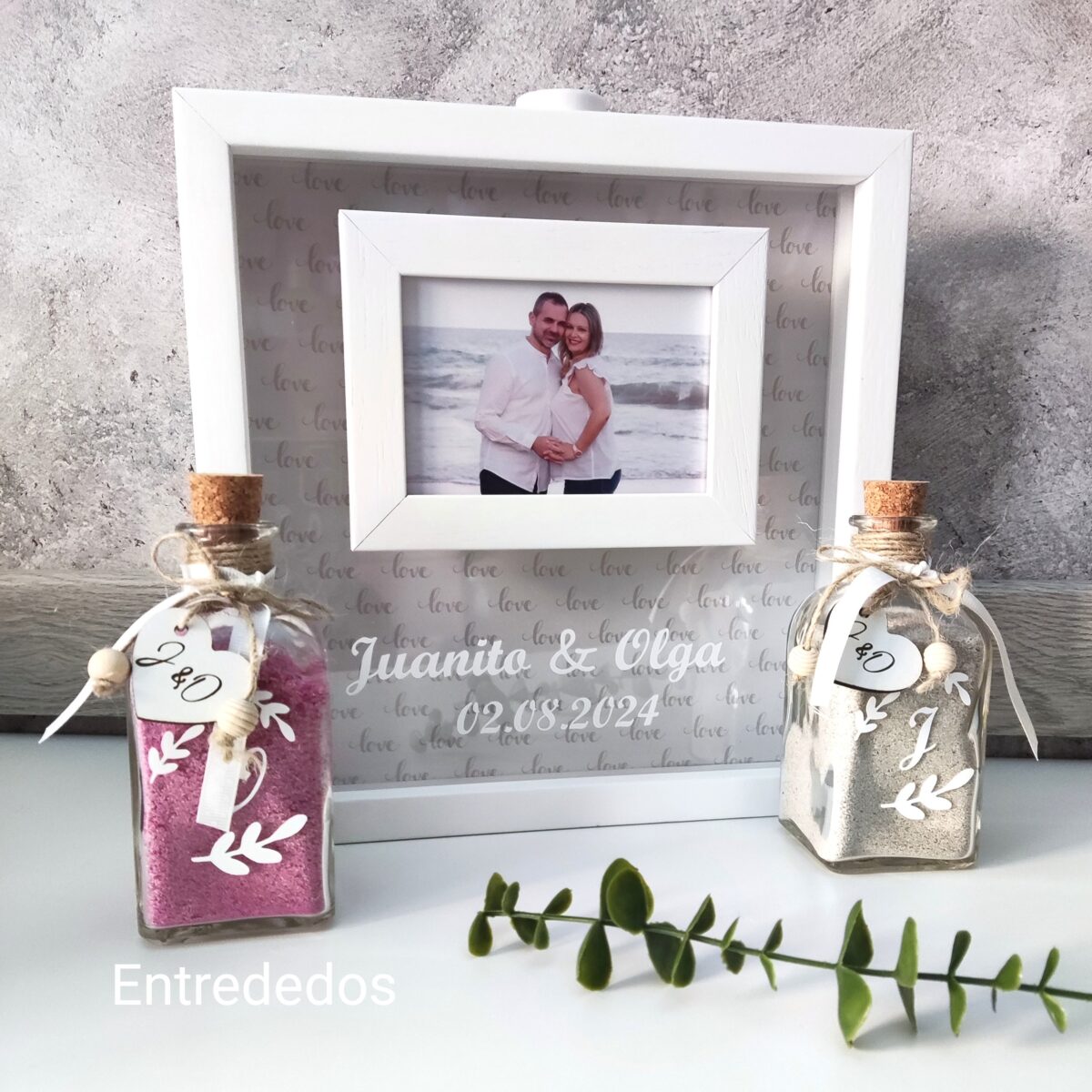 MARCO PARA RITUAL DE ARENA con fotografía - Imagen 10