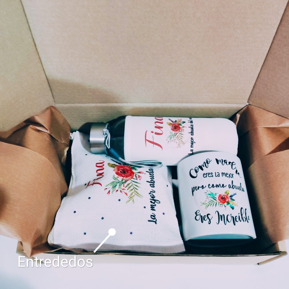 Kit regalo mujer la mejor madre o abuela del mundo - Imagen 3