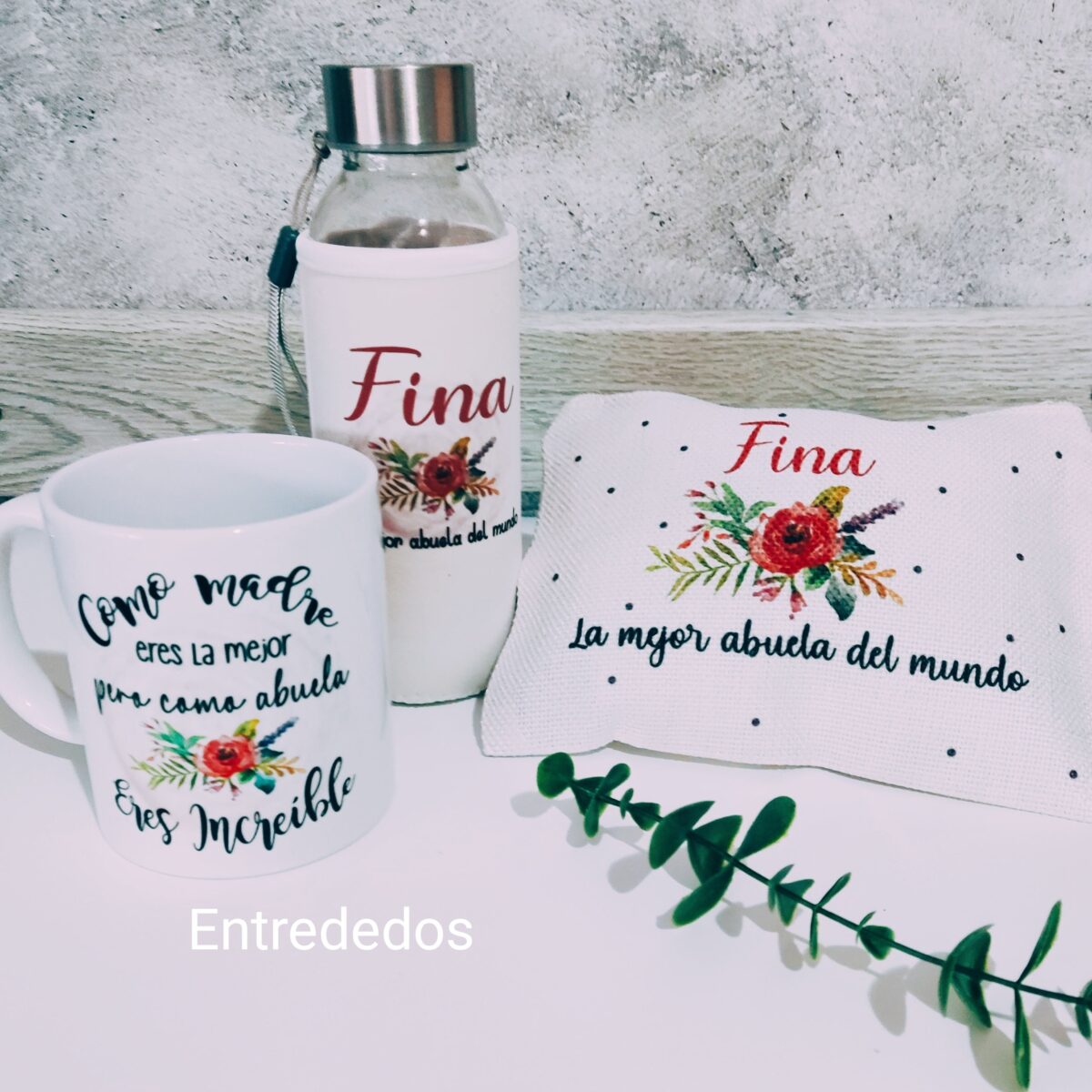 Kit regalo mujer la mejor madre o abuela del mundo - Imagen 5