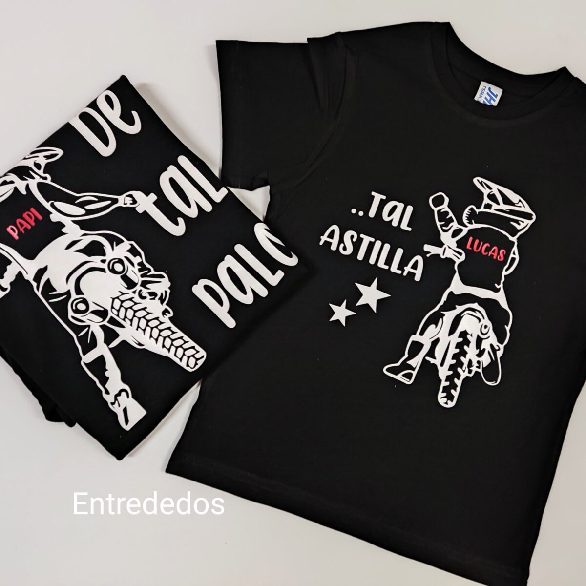 Camiseta papá diseño MOTO - Imagen 6