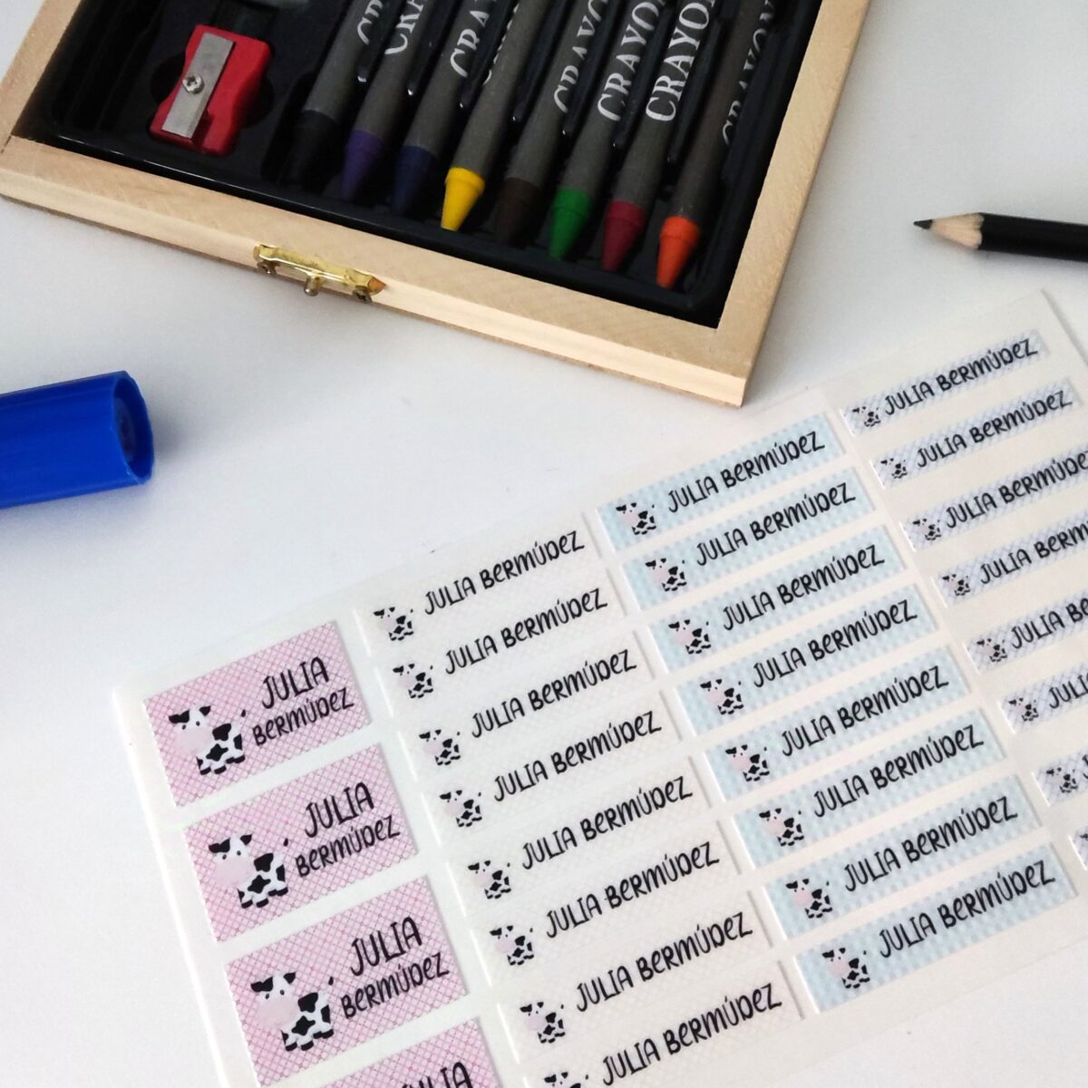 Etiquetas adhesivas para material escolar - Imagen 9