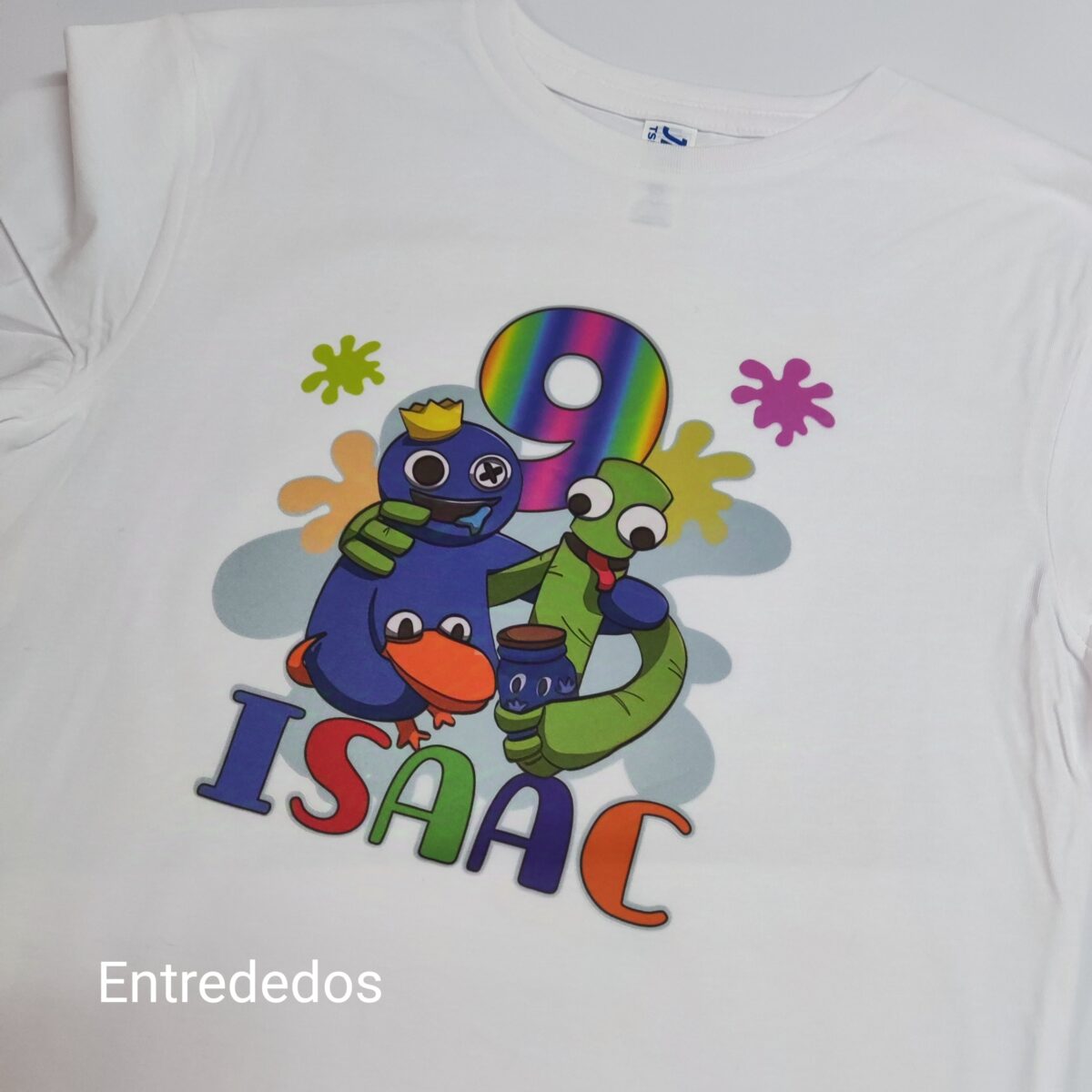 Camiseta niños con tu personaje preferido (MANGA CORTA) - Imagen 19