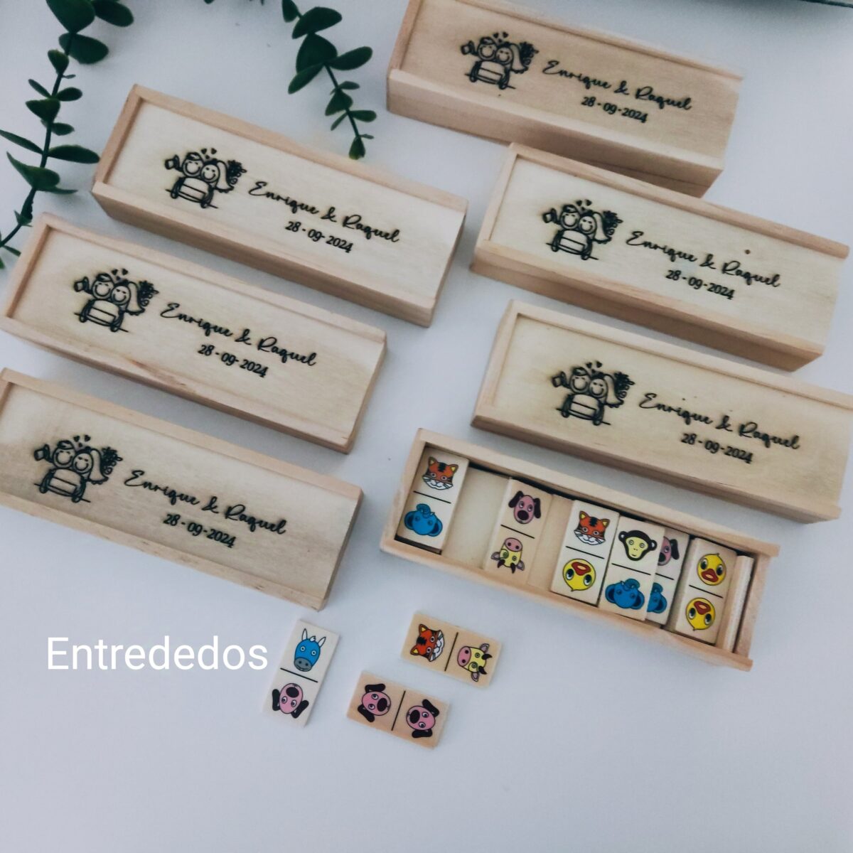 Divertido dominó personalizado ANIMALITOS - Imagen 2