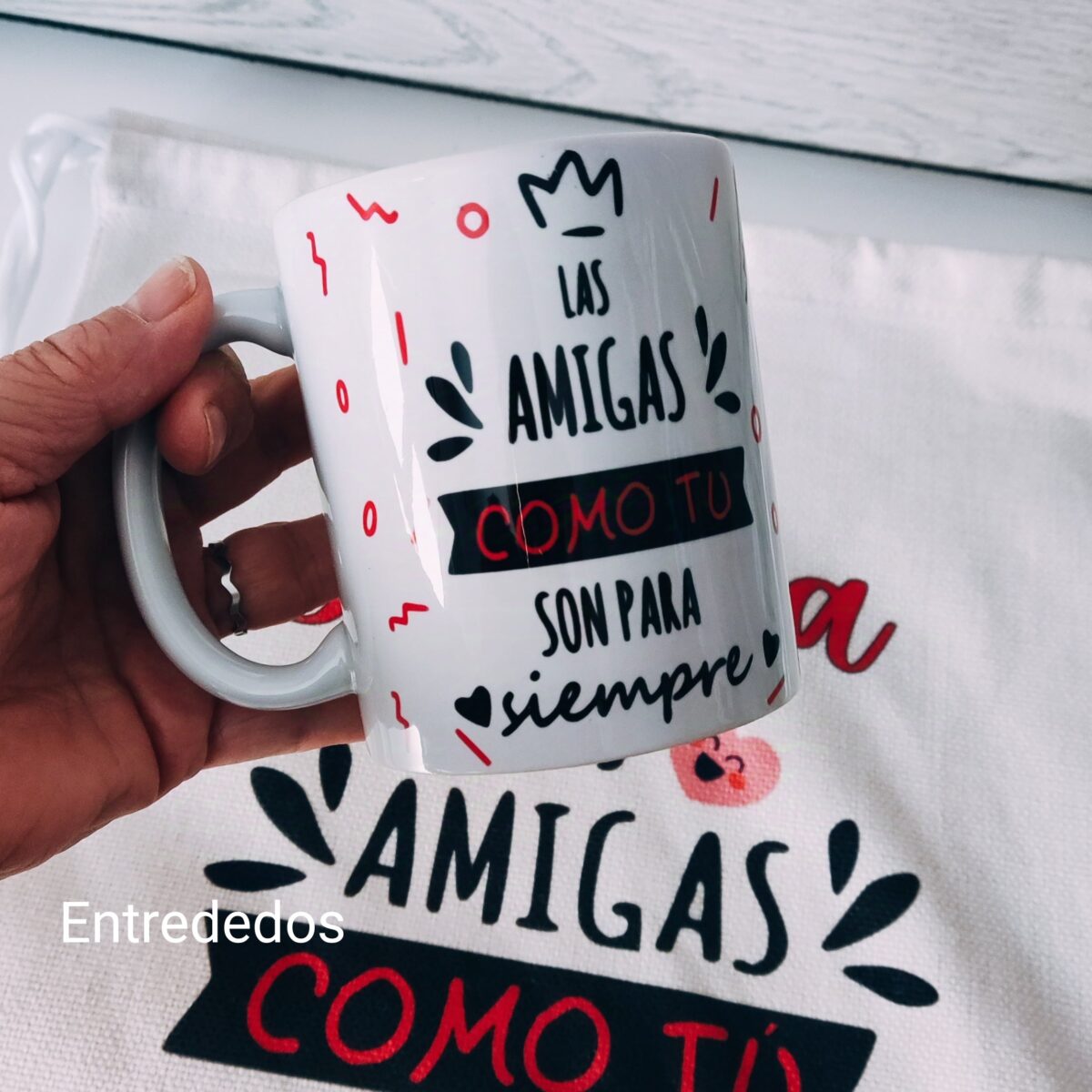 Kit regalo mujer las mejores amigas son para siempre - Imagen 5