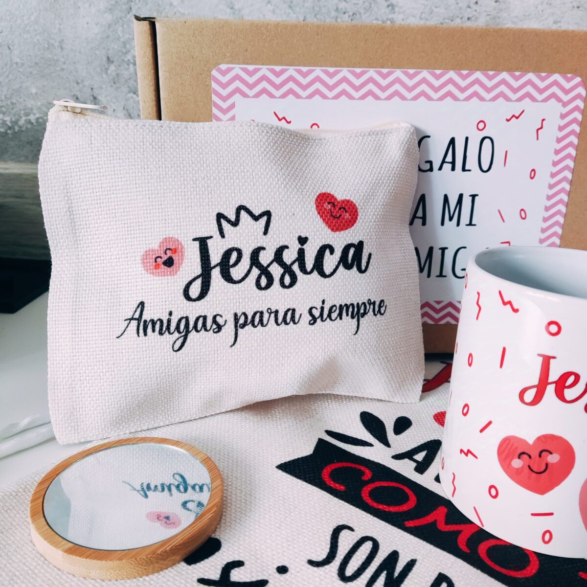 Kit regalo mujer las mejores amigas son para siempre - Imagen 7