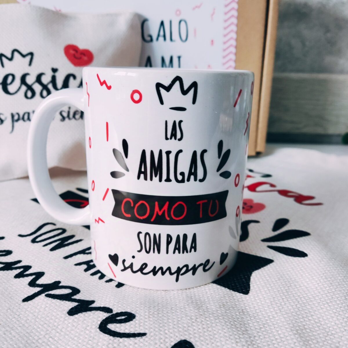 Kit regalo mujer las mejores amigas son para siempre - Imagen 3