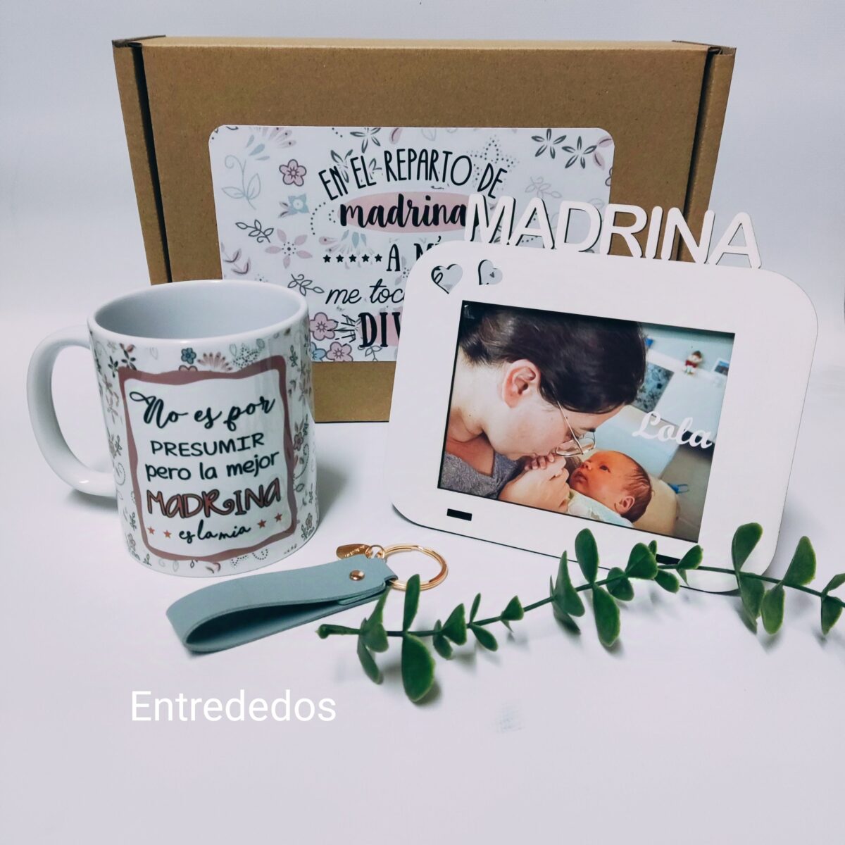 Kit regalo mujer para madrinas - Imagen 1