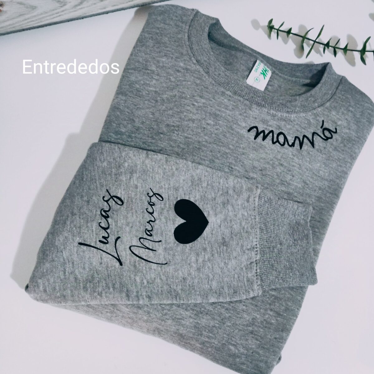 Sudadera unisex diseño PAPÁ/MAMÁ/ABUELA - Imagen 7