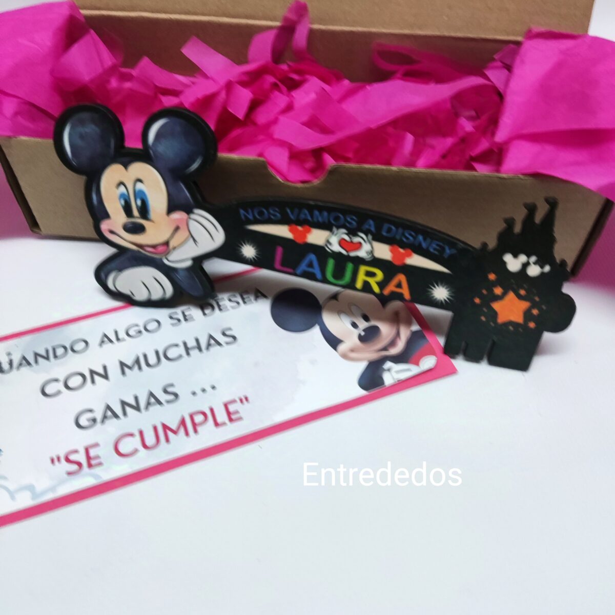 1-Llave Disney mágica personalizada - Imagen 5