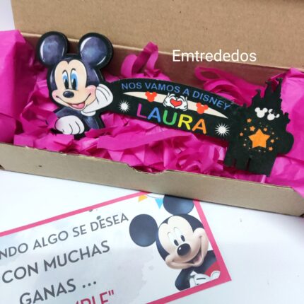 1-Llave Disney mágica personalizada