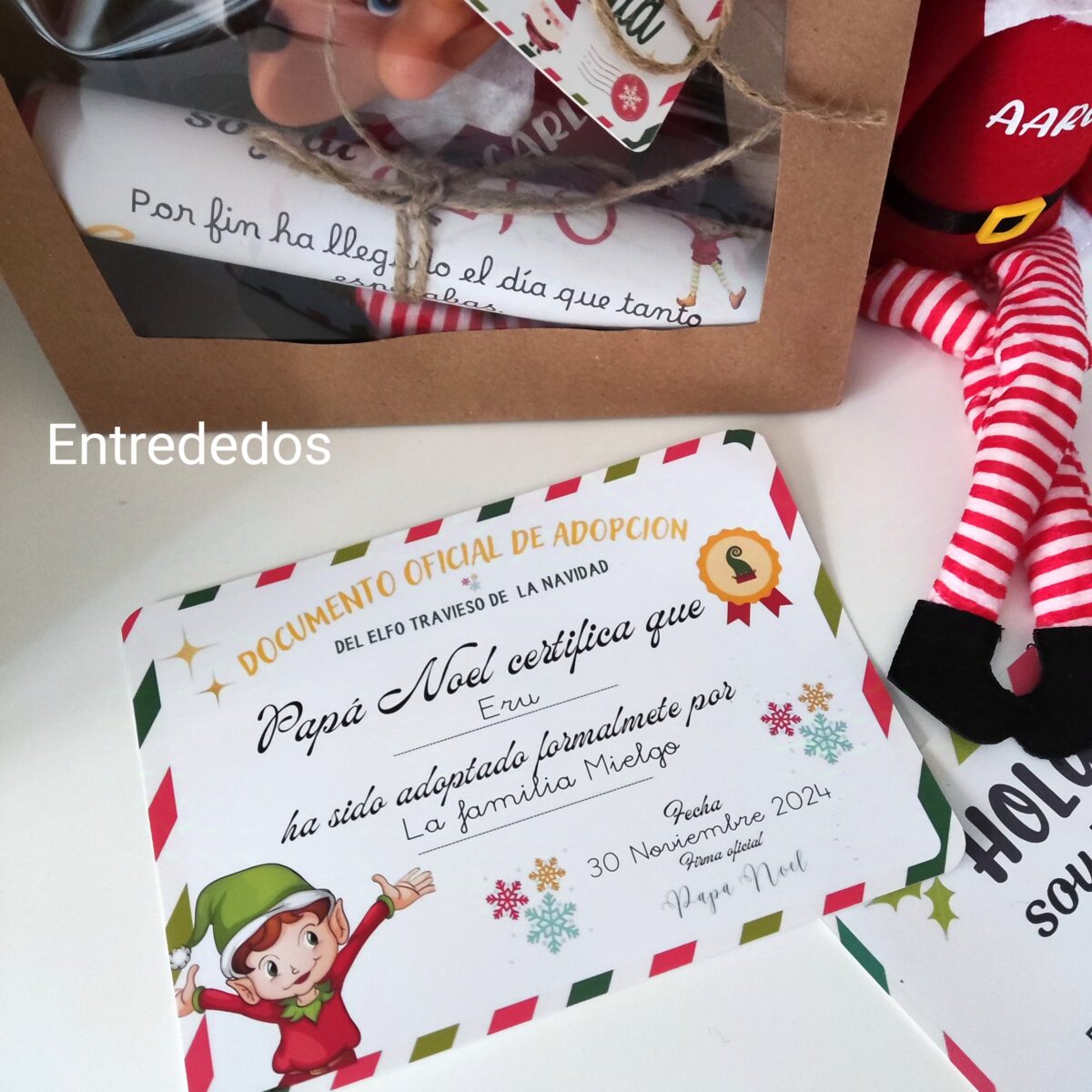 🎄 Elfo travieso personalizado - Imagen 7