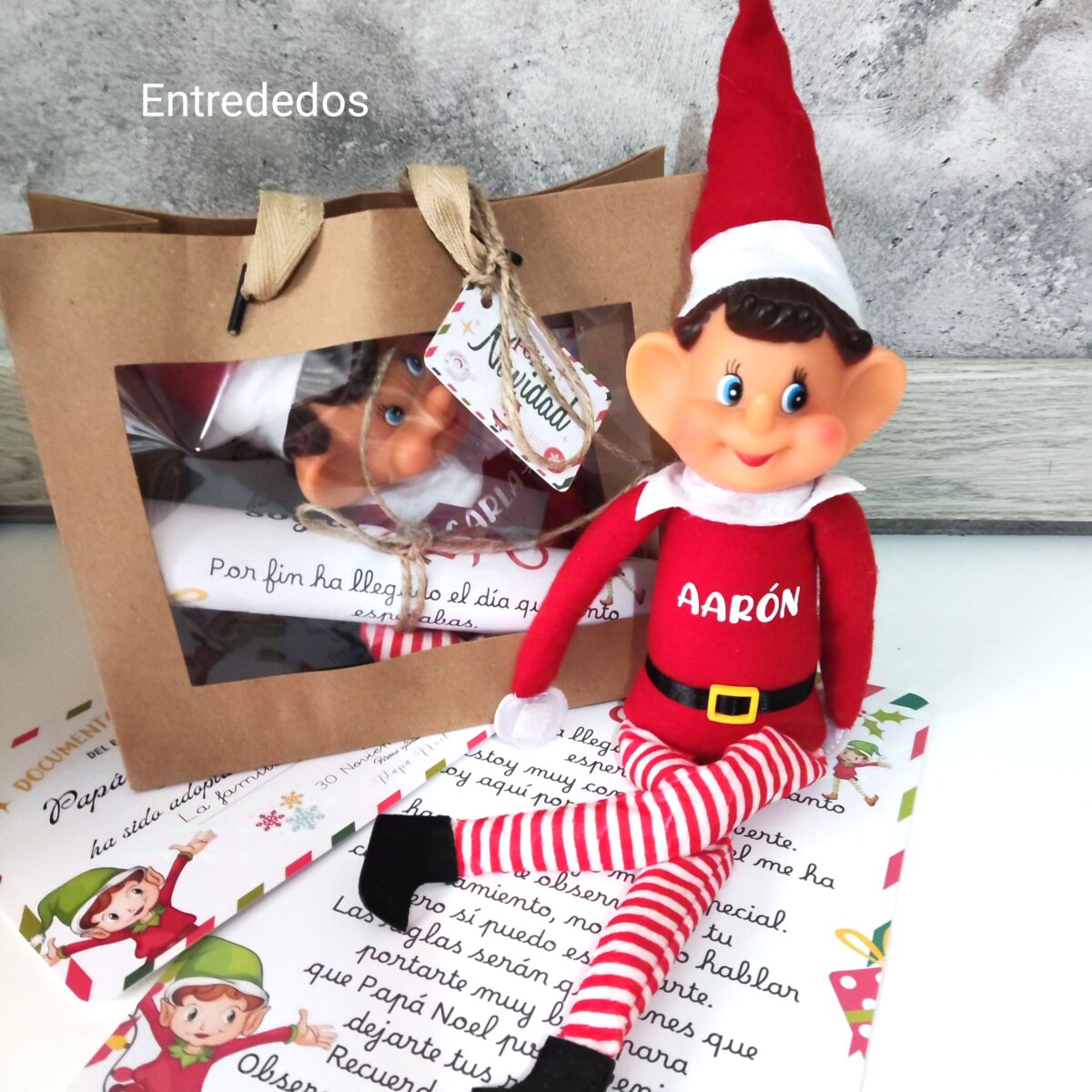 🎄 Elfo travieso personalizado - Imagen 1
