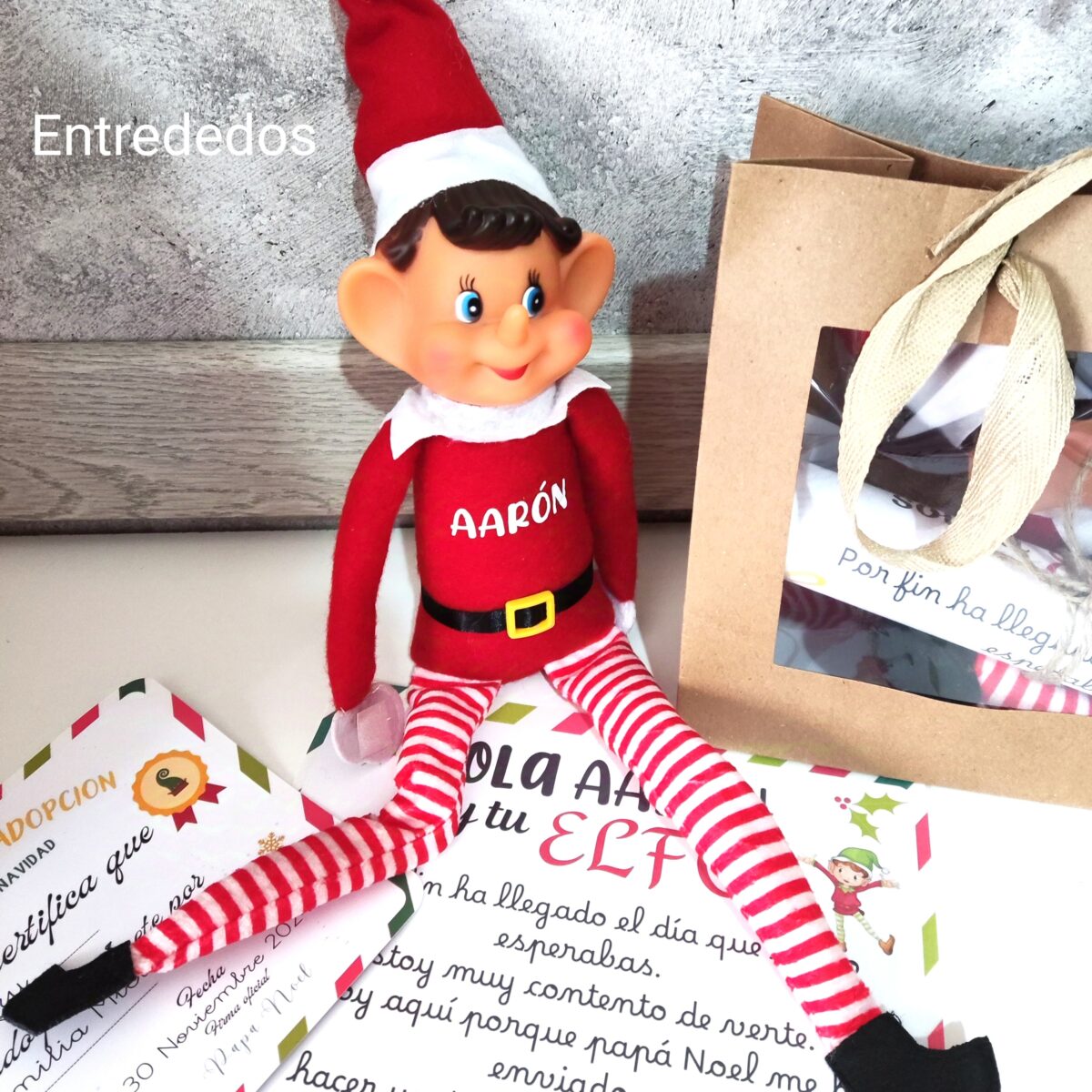 🎄 Elfo travieso personalizado - Imagen 2