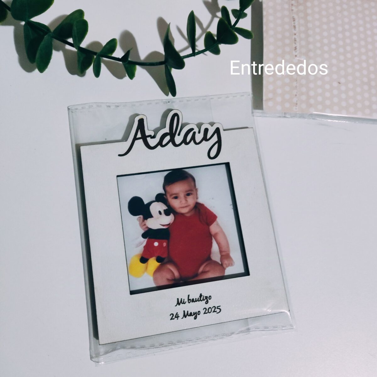 Marco de madera con "FOTOGRAFÍA" - Imagen 3