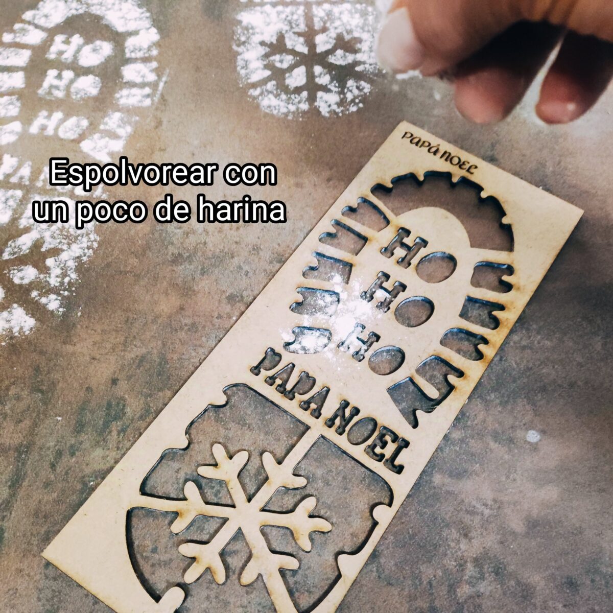🎄 Huella navidad Reyes Magos O Papá Noel - Imagen 4