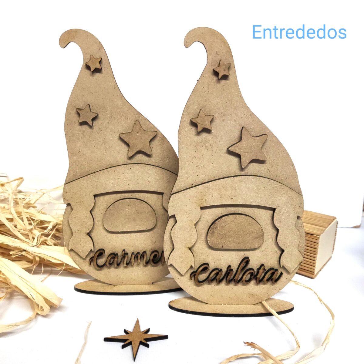 🎄 Gnomos de Navidad  personalizado con nombre - Imagen 1
