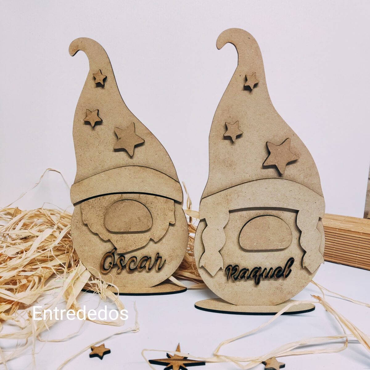 🎄 Gnomos de Navidad  personalizado con nombre - Imagen 2