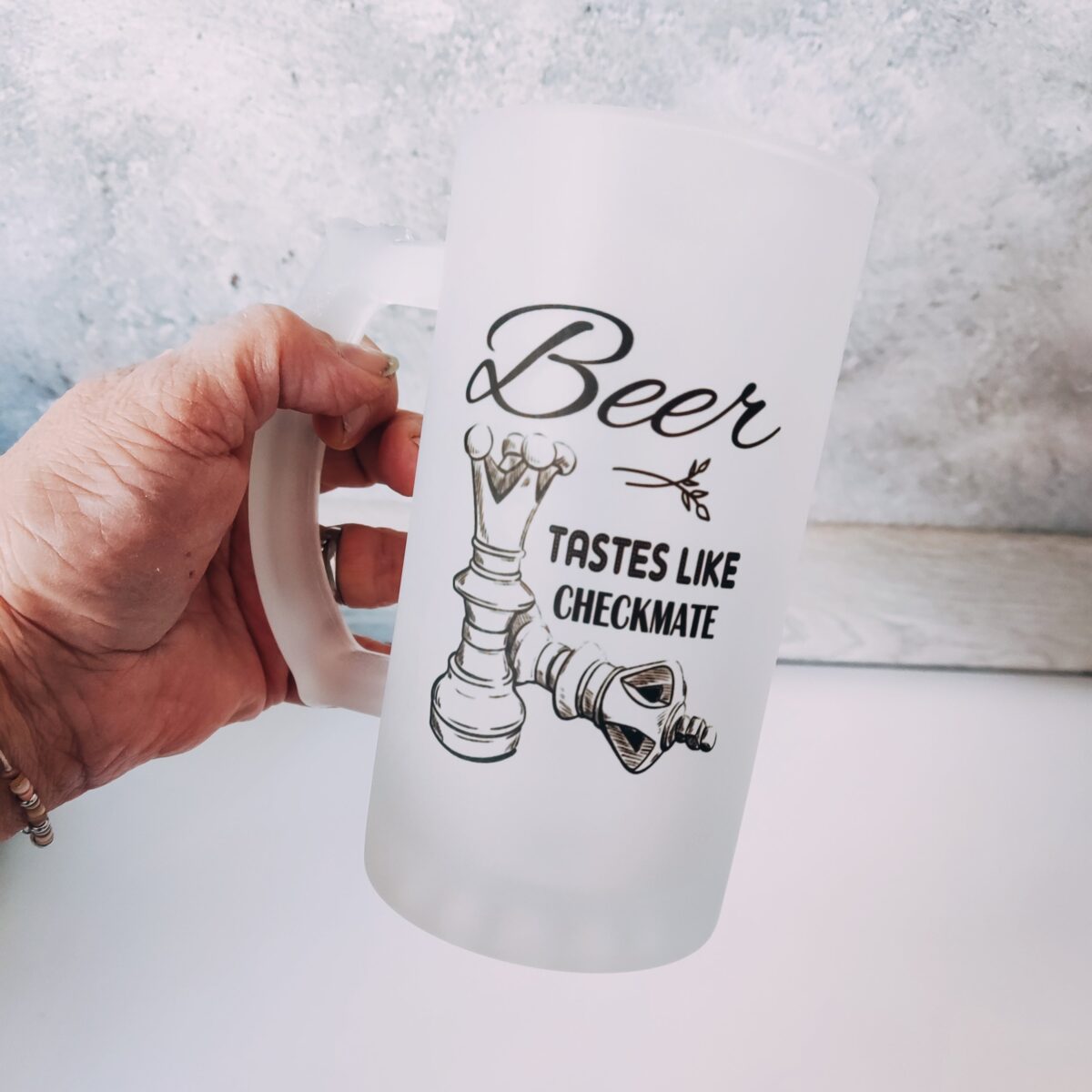 Jarra cerveza personalizada con tu texto - Imagen 4