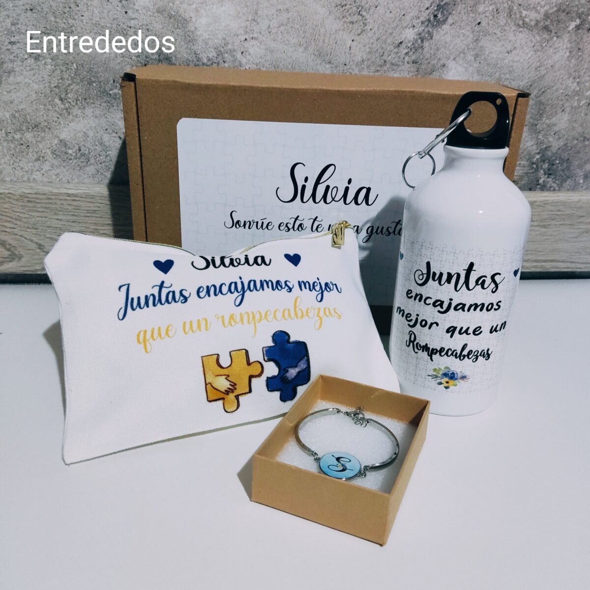 Kit regalo mujer para hermanas/ amigas. juntas encajamos mejor - Imagen 5