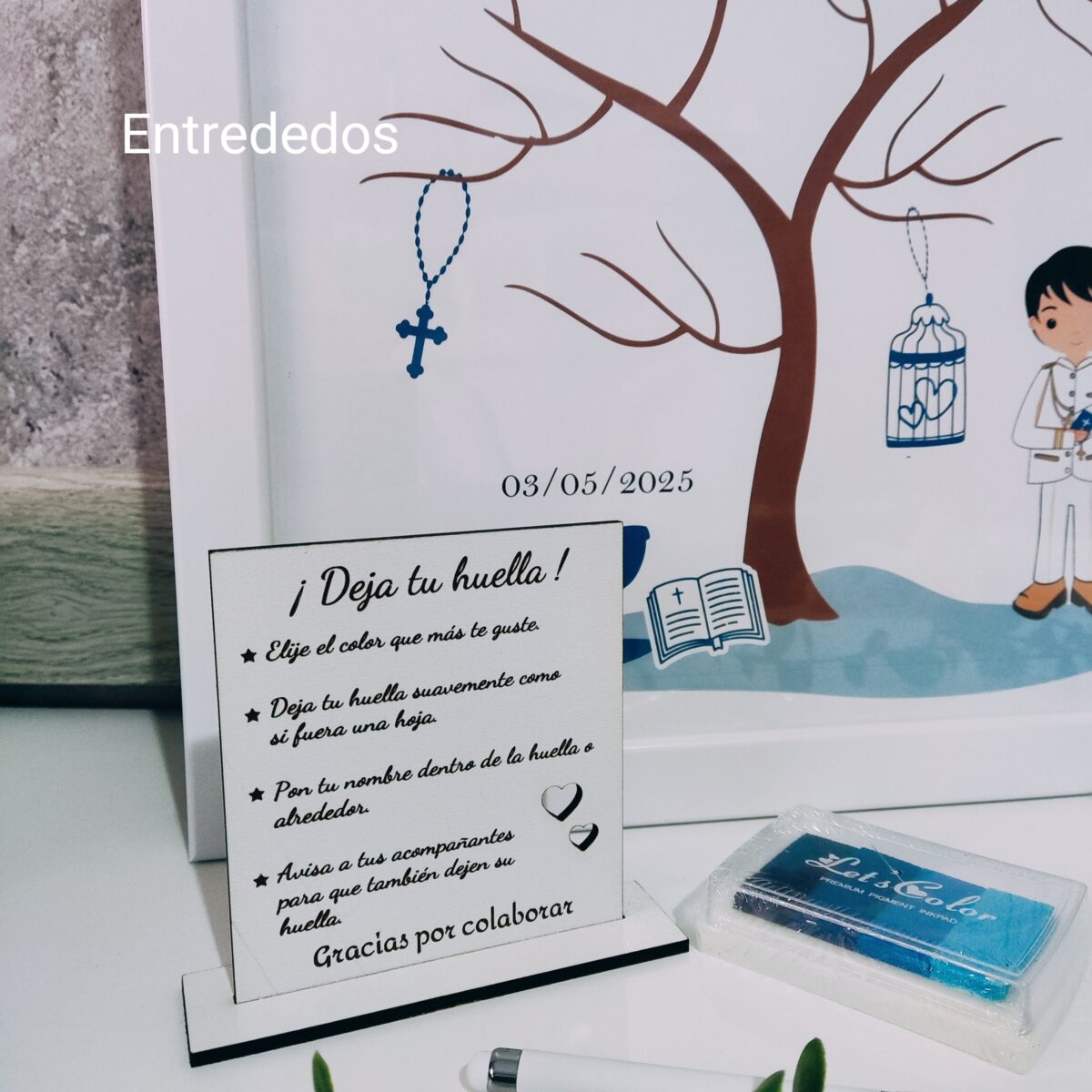 Marco y Lámina para firmas NIÑOS - Imagen 9