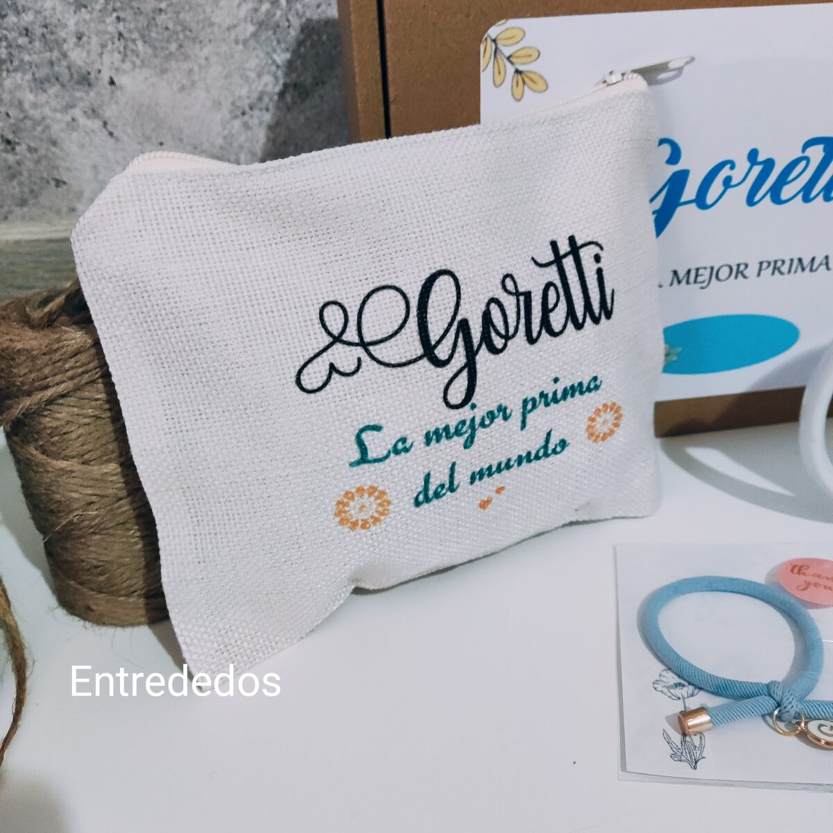 Kit regalo mujer la mejor prima - Imagen 9