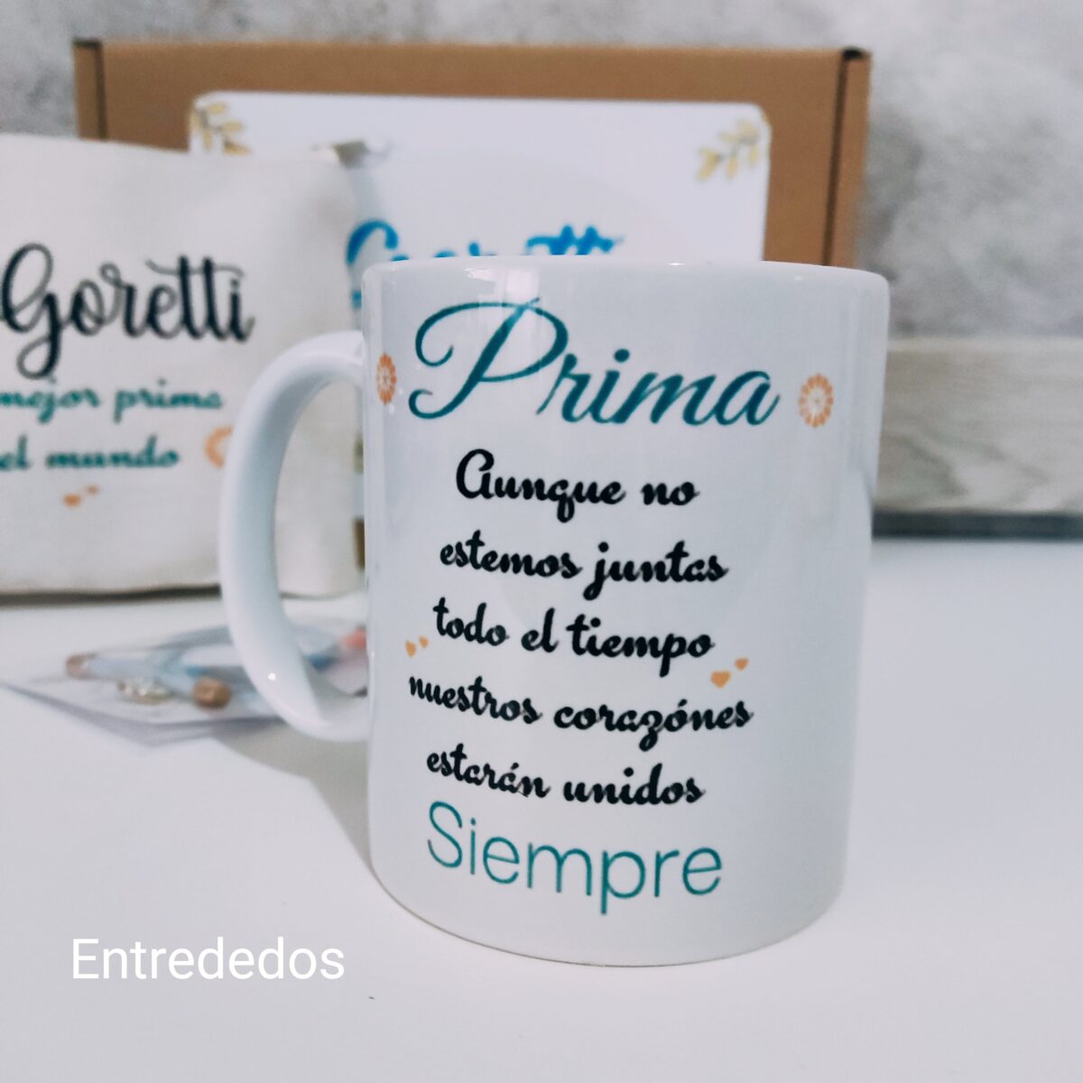 Kit regalo mujer la mejor prima - Imagen 7