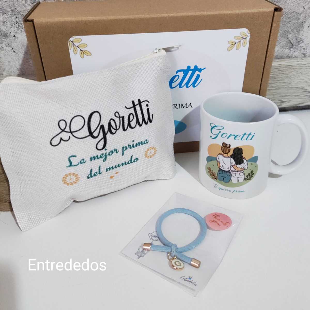 Kit regalo mujer la mejor prima - Imagen 5