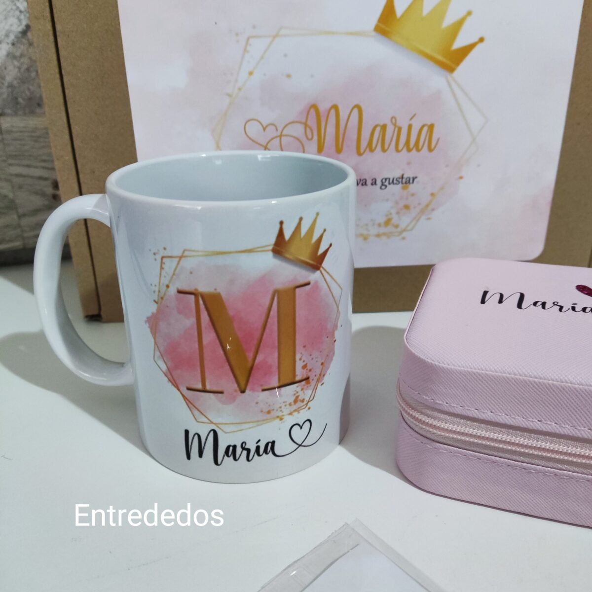 Kit regalo mujer  diseño corona - Imagen 11