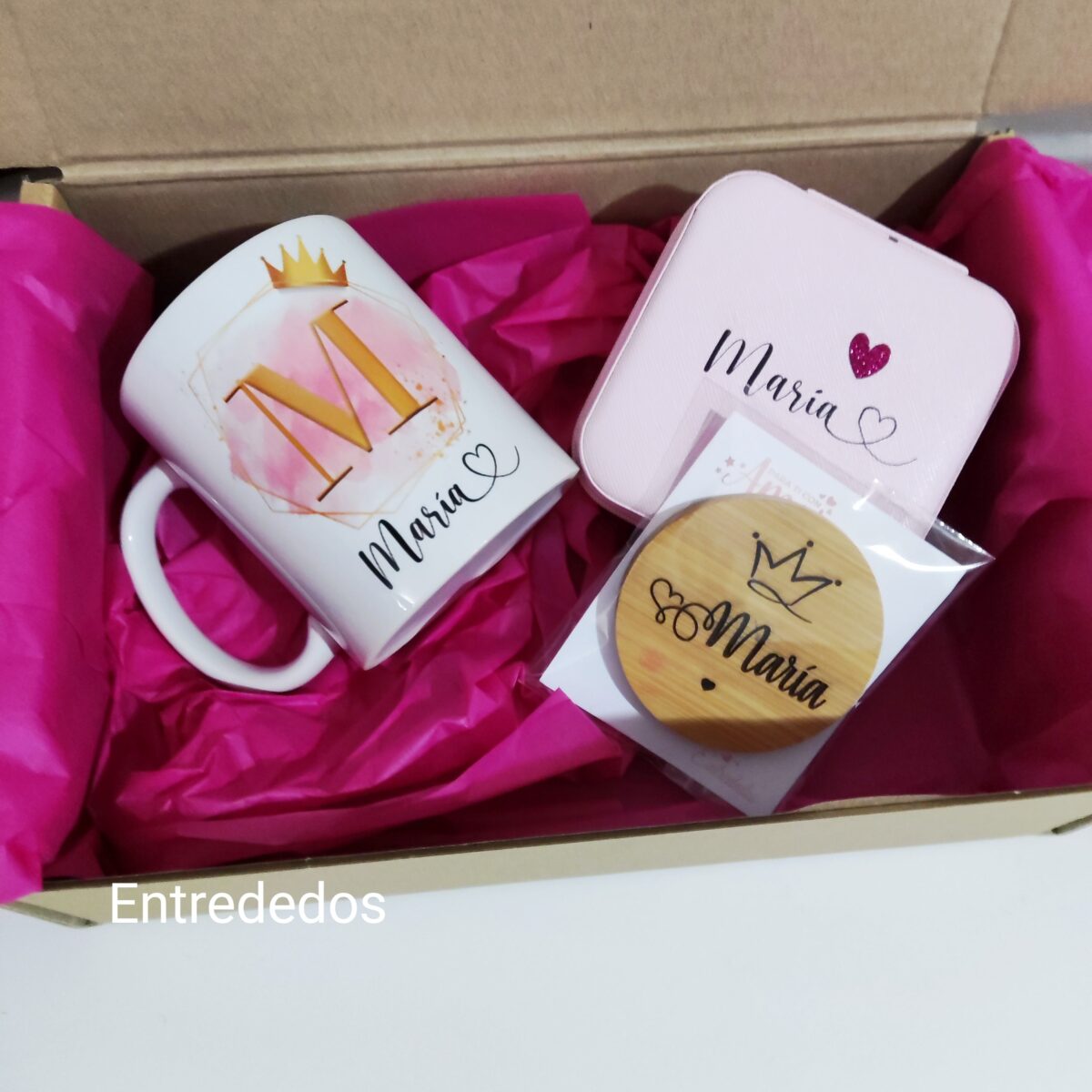 Kit regalo mujer  diseño corona - Imagen 7