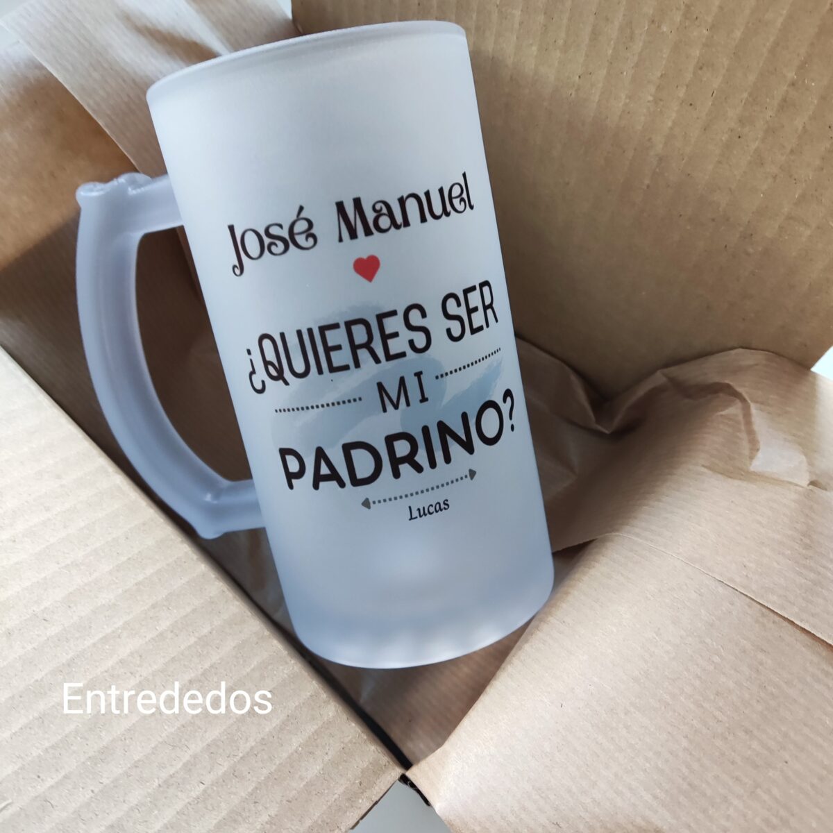 Jarra cerveza personalizada con tu texto - Imagen 5