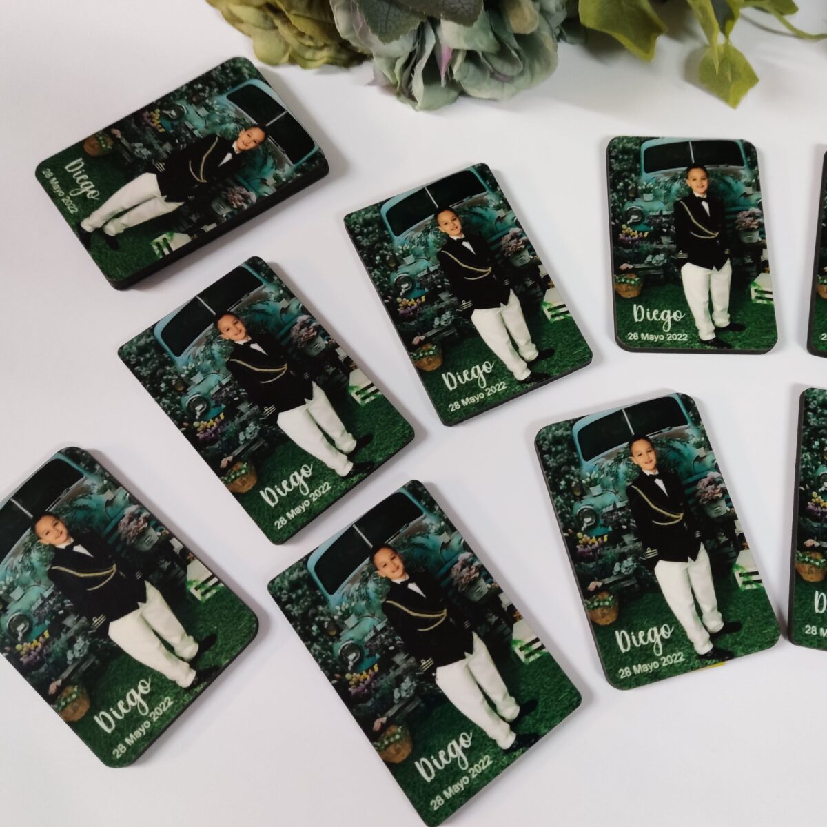 Imanes de madera personalizados CON FOTOS - Imagen 2