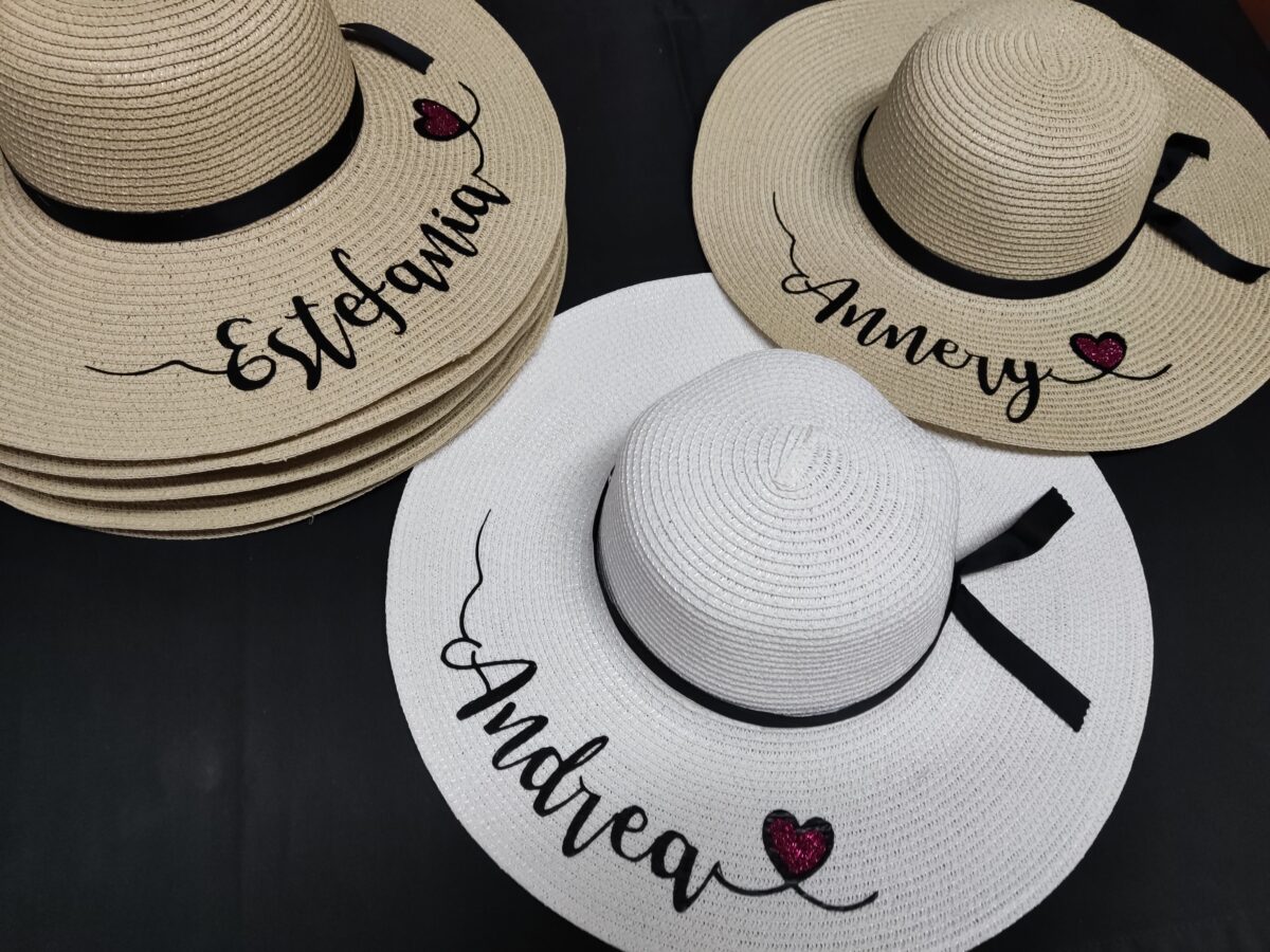 Pamelas personalizadas con diseño corazón - Imagen 2