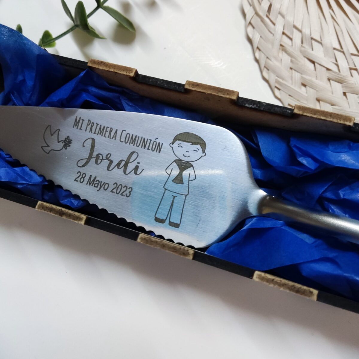 Pala para tarta personaliza SIN CAJA - Imagen 8