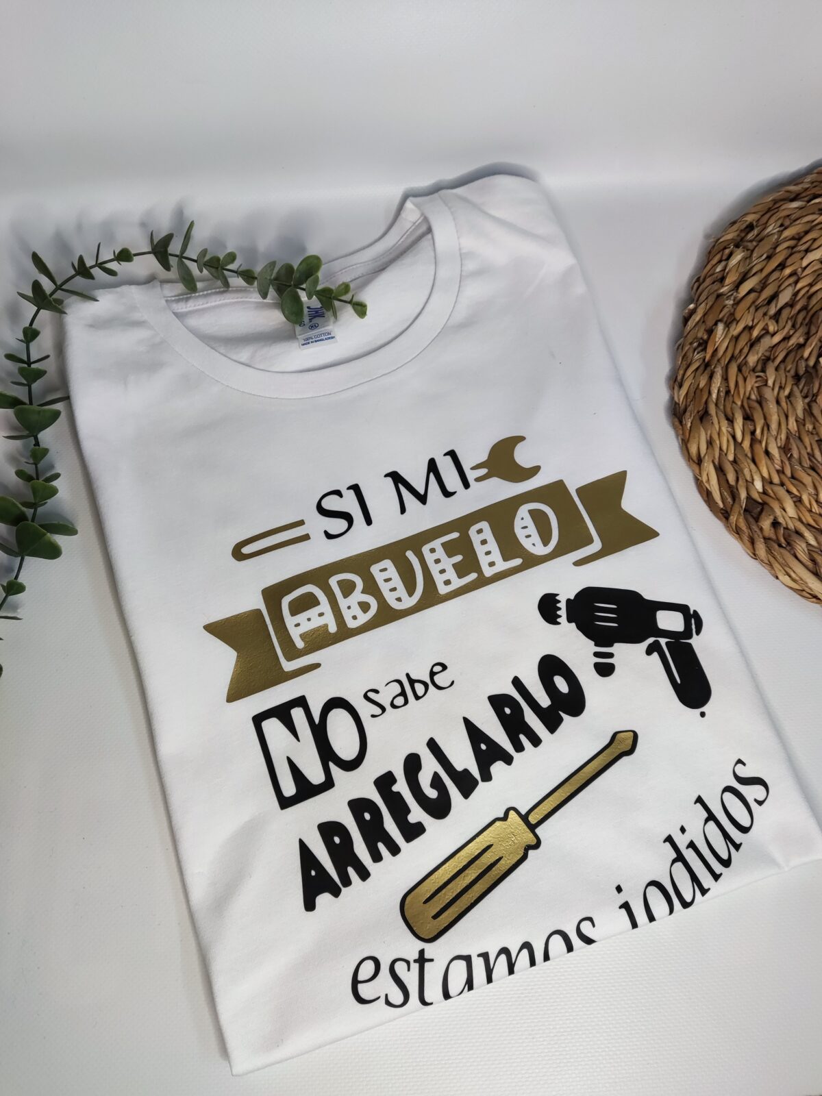 Camiseta ABUELO" si no sabe arreglarlo" - Imagen 12