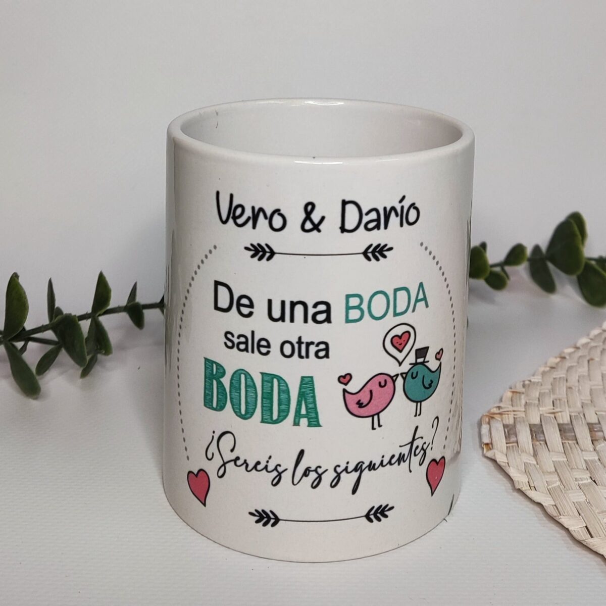 Taza para los siguientes diseño pajaritos - Imagen 1