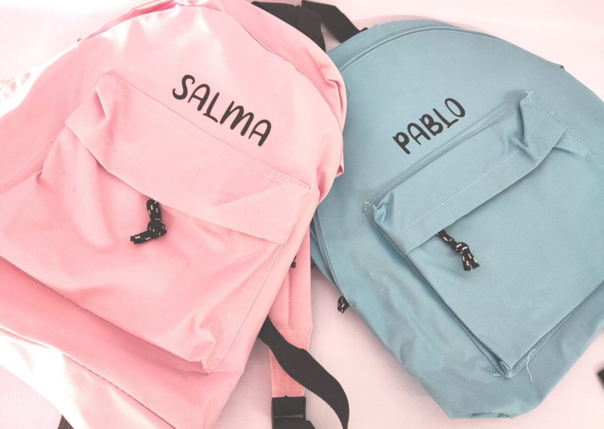 Mochila para niños personalizada con nombre - Imagen 3