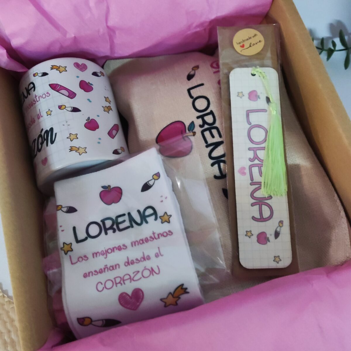 Kit regalo profesor LOS MEJORES MAESTROS... - Imagen 3